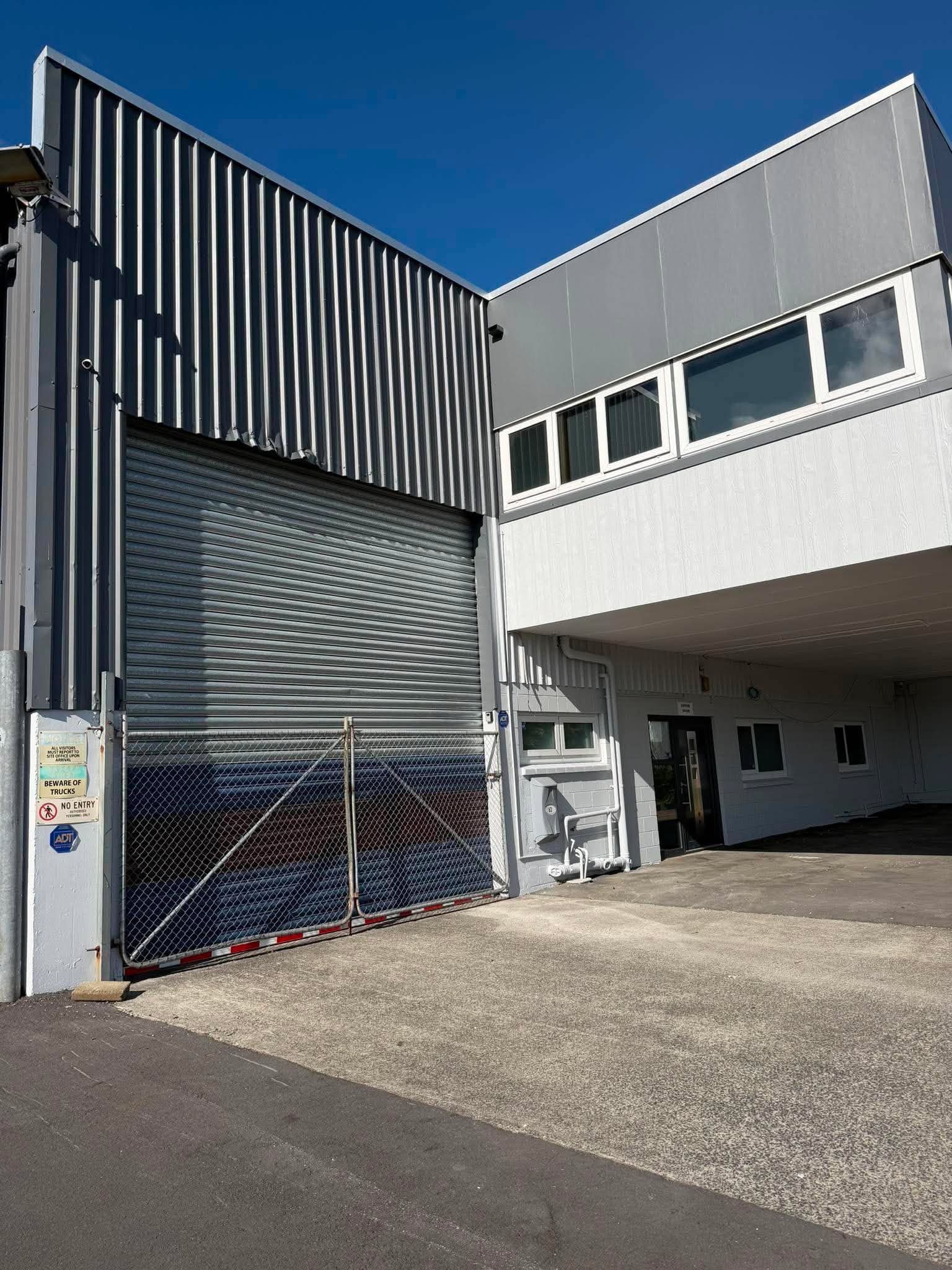 Modern commercial office space with fresh paint — Lu Luxe Coatings